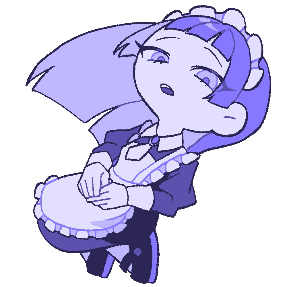 単色で目立つ！かわいいミニキャラ描きます アイコンやグッズに！イメージカラーがひと目でわかる！ イメージ3