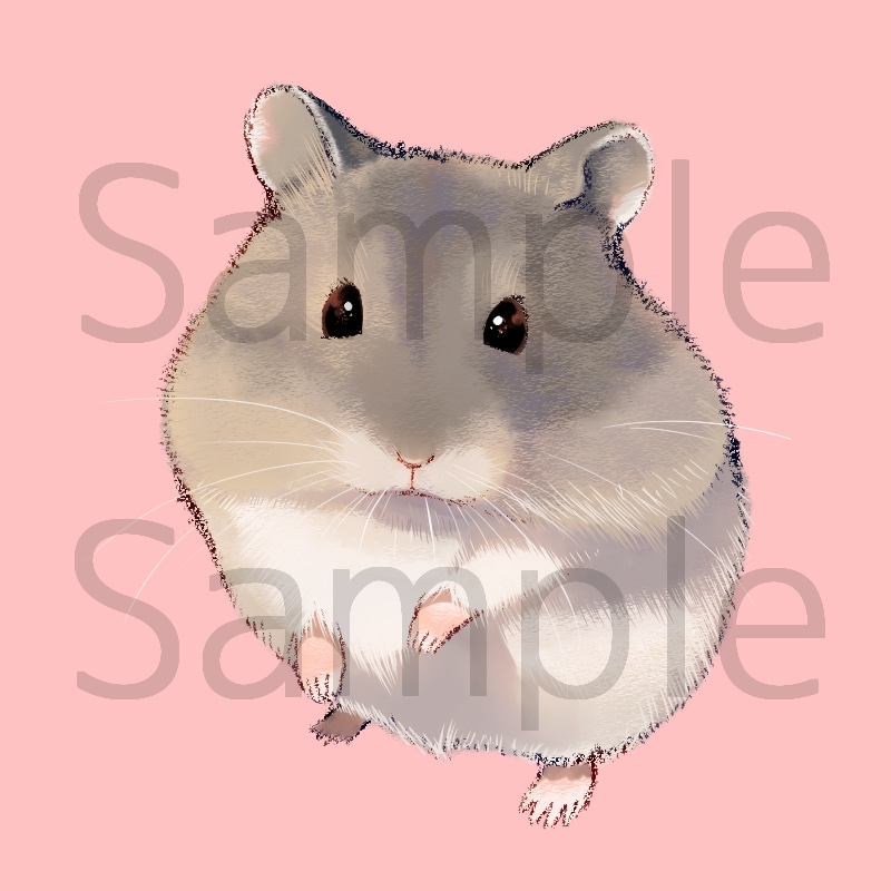 ペットのうさぎさんなど小動物描きます 【SNSのアイコン・壁紙・挿絵/お部屋のインテリアに】 イメージ4