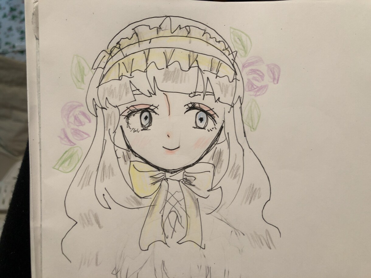依頼していただいたイラストの作成をします ワンコイン！　一枚絵やアイコン作成！　色鉛筆やペンなど イメージ5