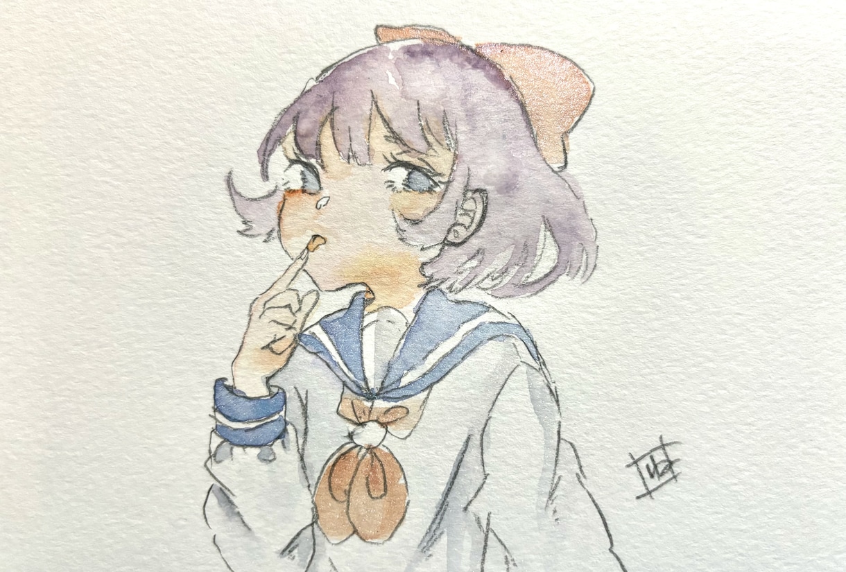 CDや曲のアートワーク(アナログ)描きます 作曲したはいいものの、アートワークがない方へ イメージ1