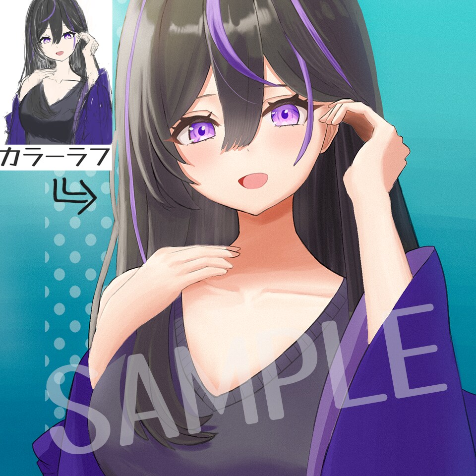 見栄えするアイコンやイラストを描きます 見栄えするSNSアイコンやイラストなどを描きます！ イメージ6