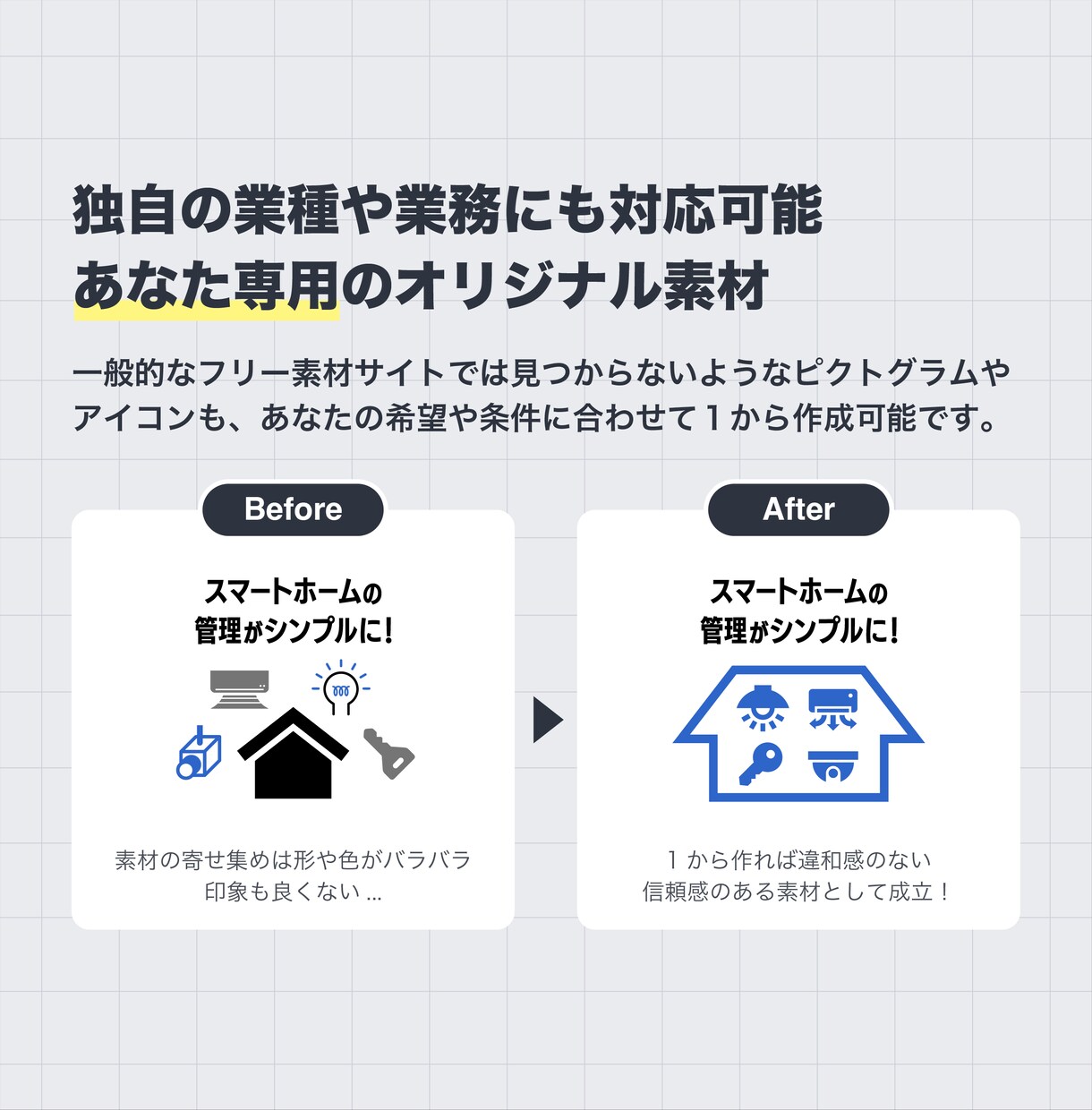 2500点超素材サイト運営者がピクトグラム作ります ビジネス・プレゼン資料などで活躍！「伝わる」デザイン素材 イメージ3