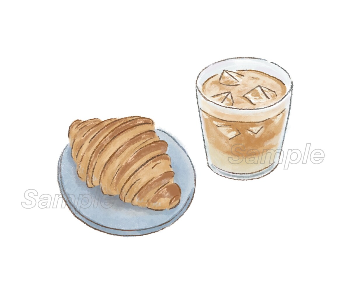 かわいい食べ物イラスト描きます 美味しそうな食べ物イラスト、用途はご自由に^^ イメージ3