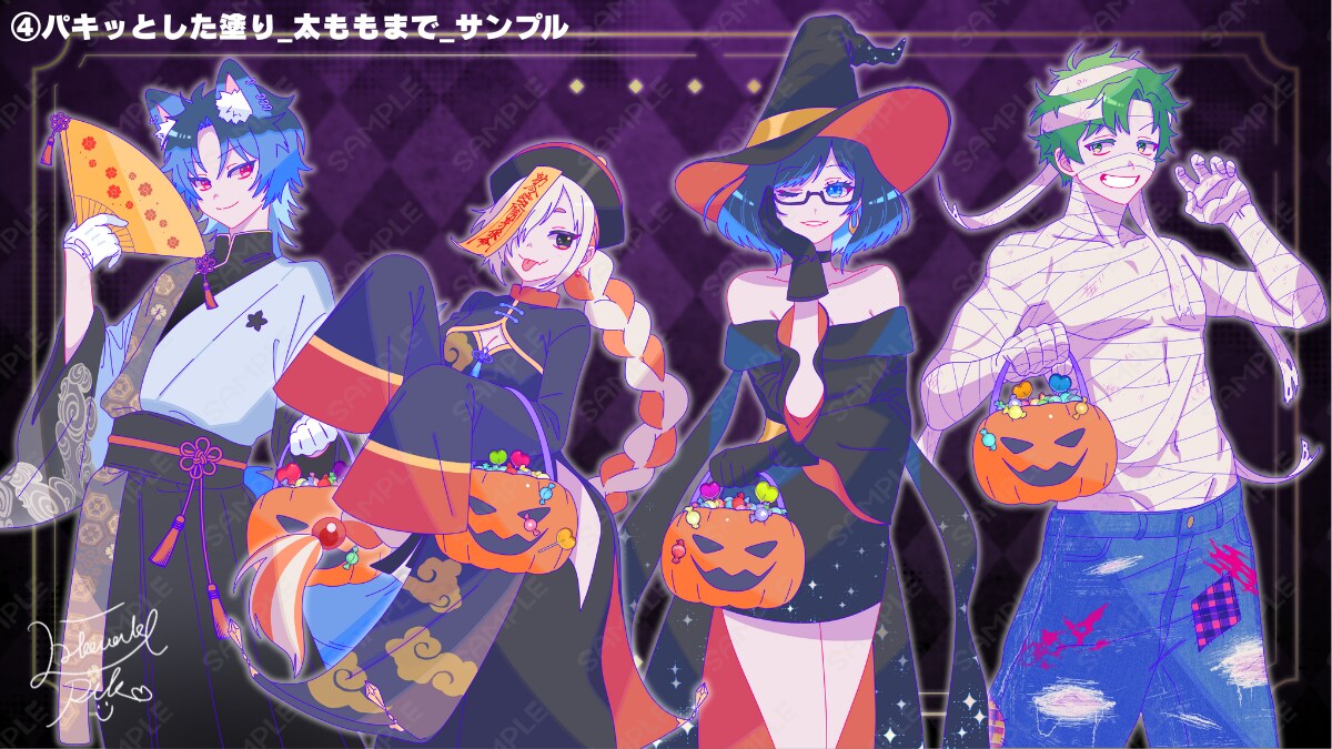 商用利用◎イラストを制作いたします 美少女からイケオジ、人外まで！どんなキャラもお任せください イメージ5