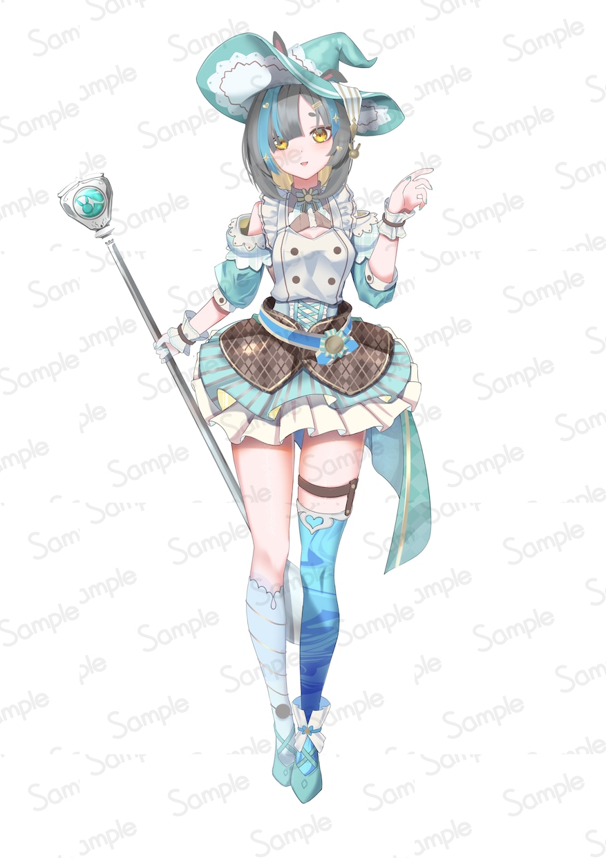 企業案件実績あり！プロが理想のキャラクター作ります Vtuberや小説、カードゲーム用のイラストを作成致します。 イメージ3