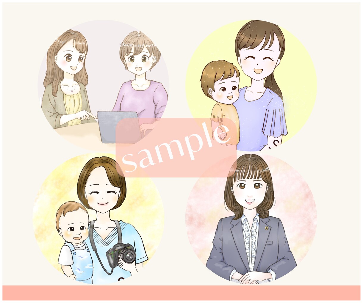 SNSやブログで大活躍！目を引くイラスト描きます 商用利用可☆他アカウントと差別化！ふんわり繊細なアイコンです イメージ8