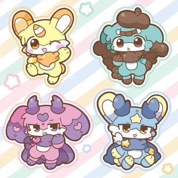 かわいいオリジナルキャラクターをデザインします Vtuber、マスコット、デフォルメキャラクターなど イメージ1