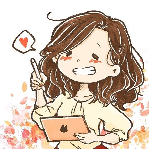 絵本みたいに可愛い似顔絵アイコン描きます 自分だけの似顔絵アイコンはいかがですか？ イメージ1
