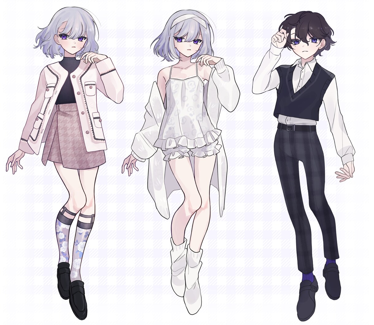 デフォルメちっくなイラストや立ち絵を描きます カワイイからちょっぴりダーク、人外キャラまで！ イメージ1
