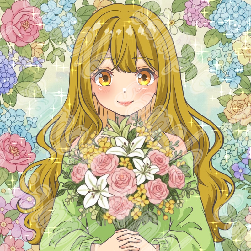 ラフ画の修正無料☆かわいい目を引くイラスト描きます リピーター多数！商用利用可！丁寧なやりとりを心がけています♪ イメージ5