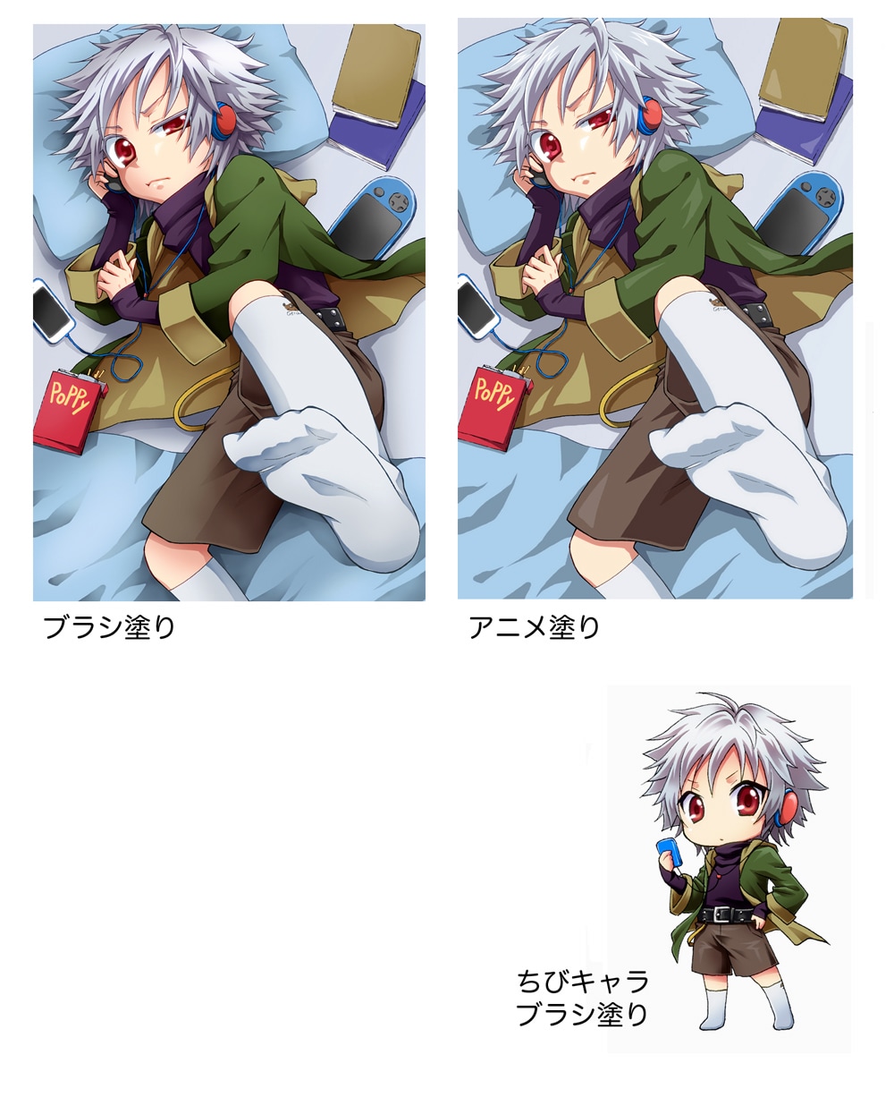 可愛いイラストを描きます 選べる塗り方でご希望に沿ってお描きします イメージ3