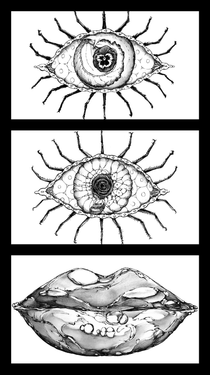 緻密なペン画イラスト承ります ダークメルヘン、お洒落系なテイストが得意です。 イメージ4