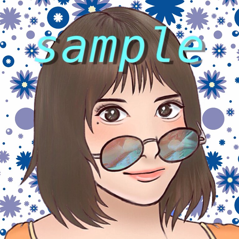 SNSアイコン、プレゼント用似顔絵描きます SNSアイコン、プレゼント用の似顔絵にオススメ! イメージ3