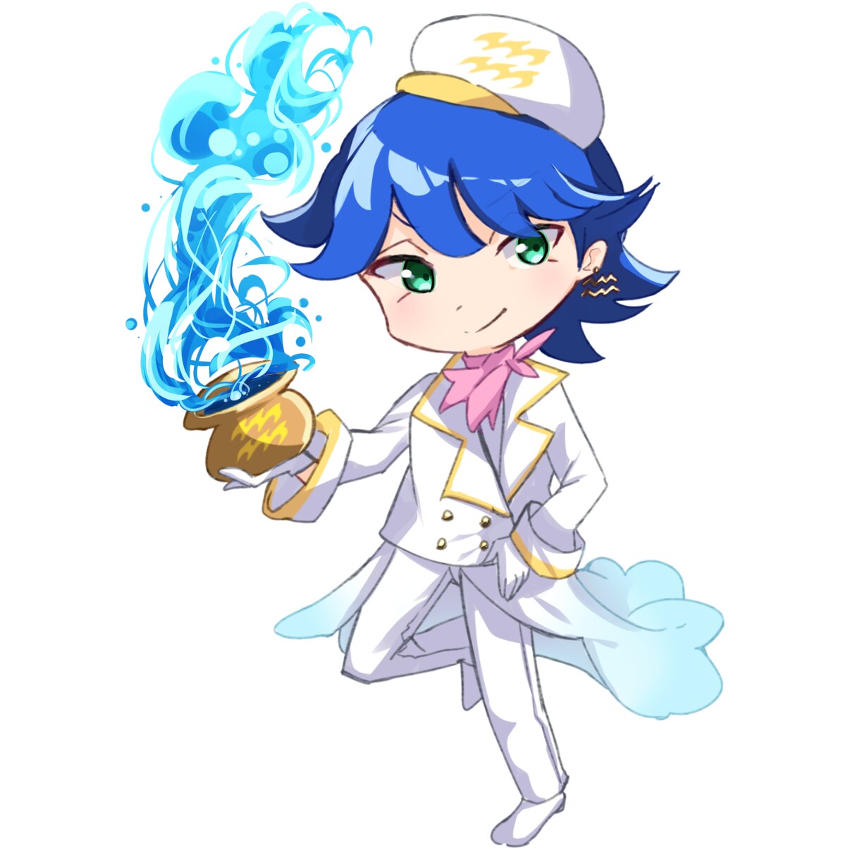 アニメ風　デフォルメイラスト【最短３日】描きます アニメ風の可愛いSDキャラです！ イメージ8