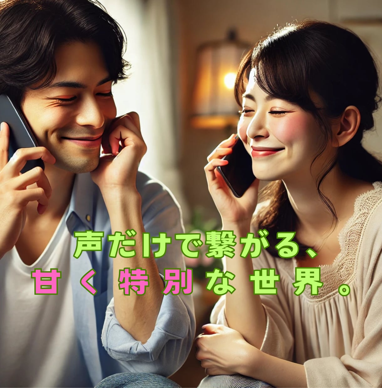 誰にも言えない気持ちを、そっと受け止めます 癒し×安心×ときめきを声で届ける【甘やかし】通話セッション イメージ1