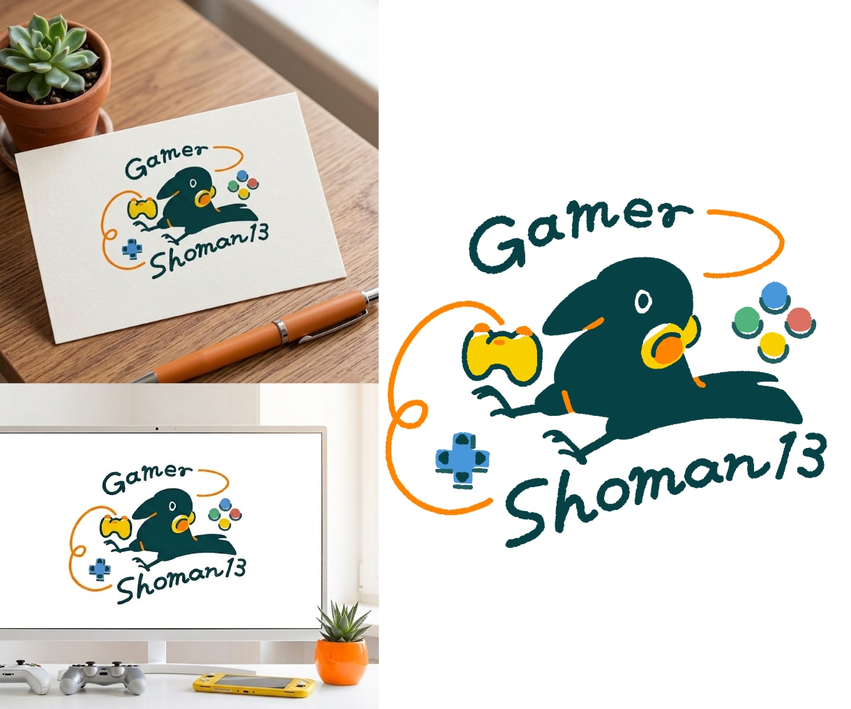 ナチュラルでかわいい絵本のような手描きロゴ作ります 想いをつたえる丁寧なデザイン＊看板・ショップカード・SNSに イメージ7