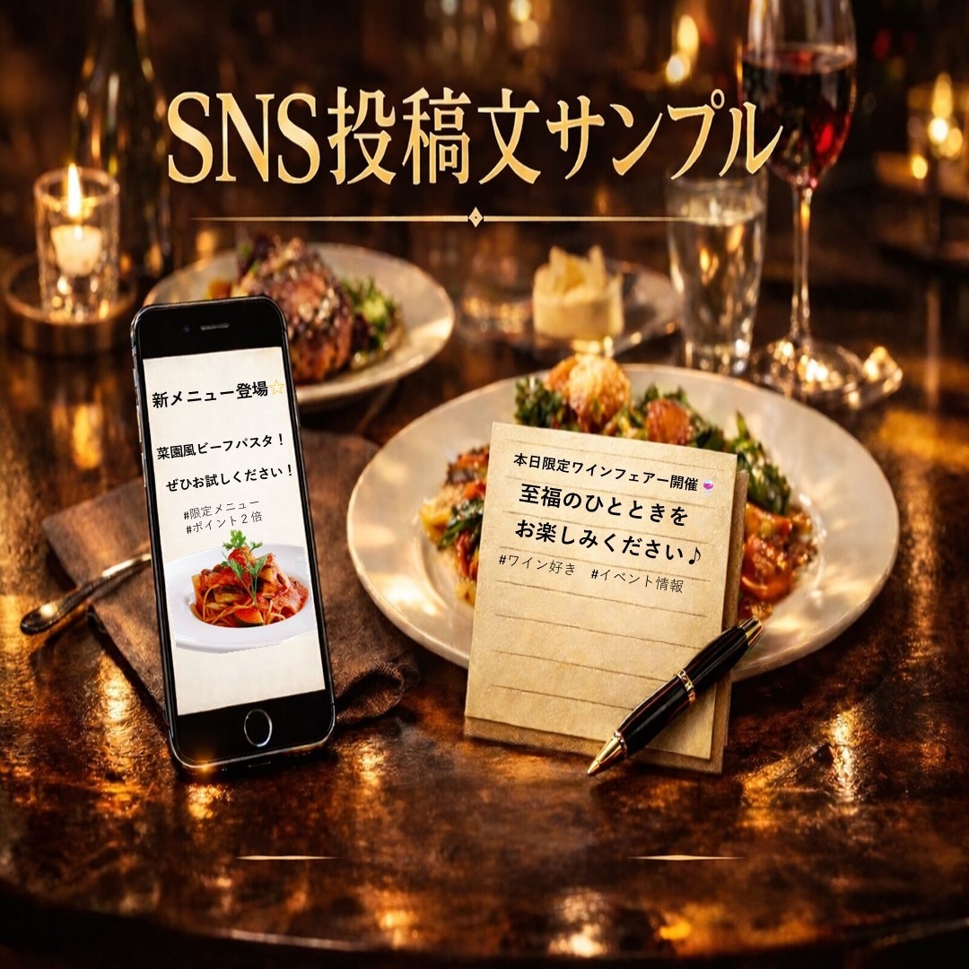 反応が出ない飲食店の集客文章を改善します 来店につながる言葉に変えます(現場40年) イメージ2