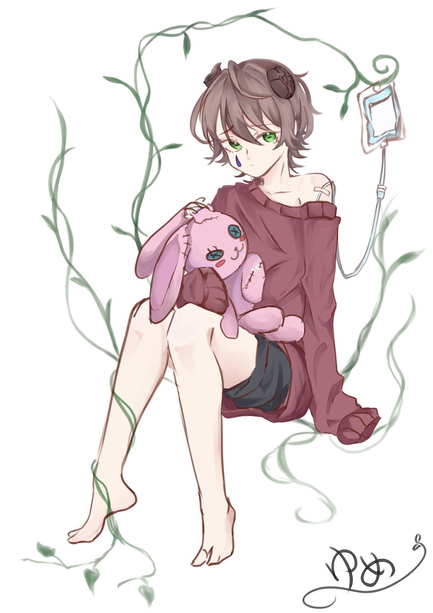 お手軽立ち絵イラスト描きます モチーフキャラのデザイン制作や既存のキャラの立ち絵描きます イメージ3