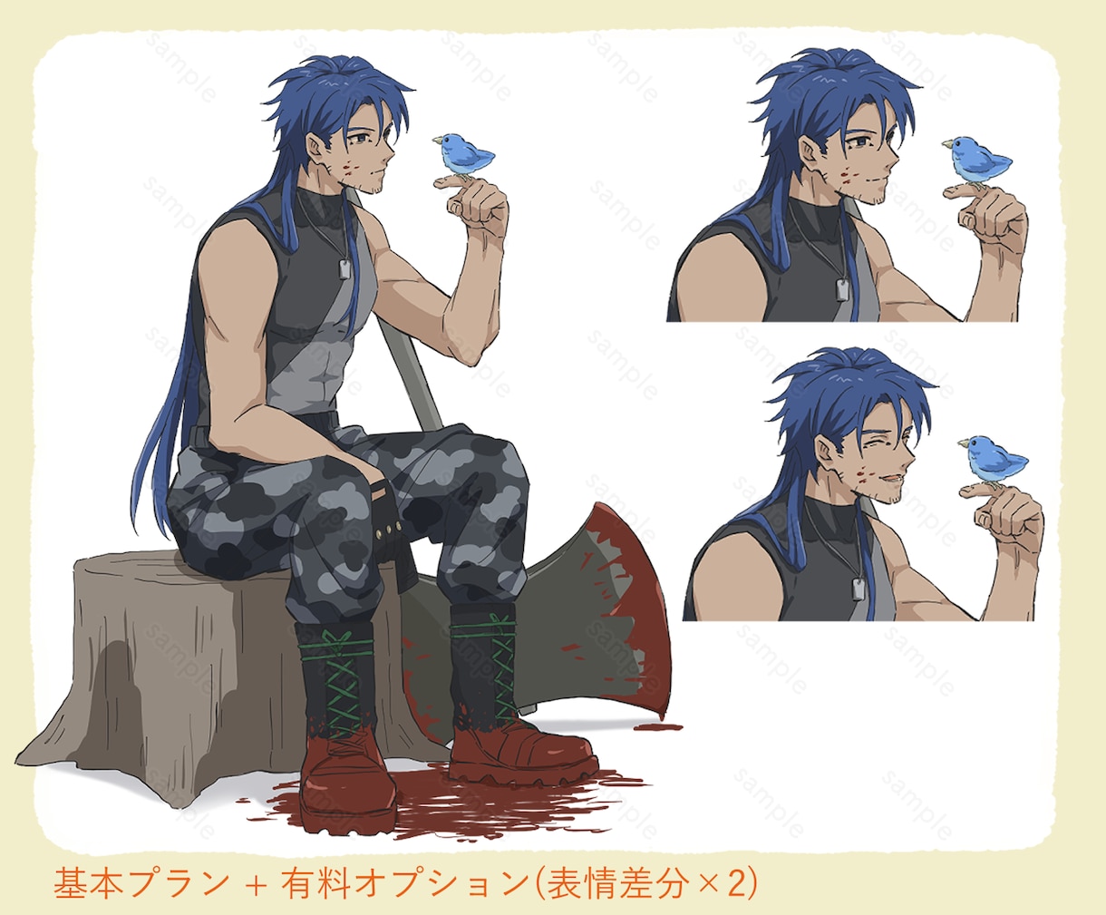 オリジナルキャラクターを作成します キャラクターデザインで雰囲気をカタチに。 イメージ5