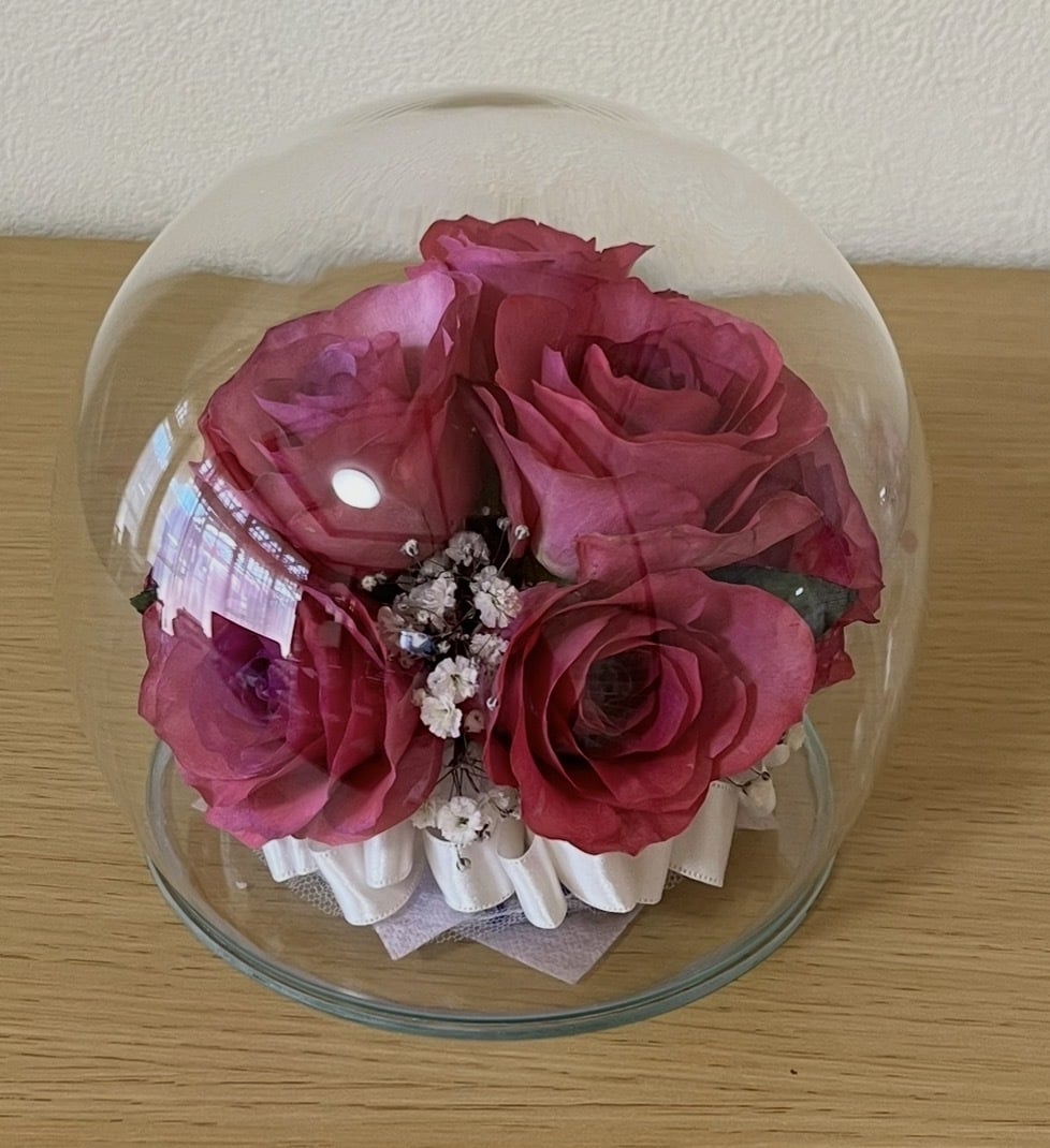 ブーケや記念のお花をドライフラワーに加工します 【！要事前連絡】ドライフラワー加工　ポールR型 イメージ2