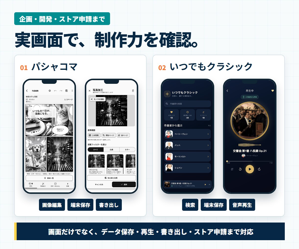 iOS・Android対応スマホアプリ開発します 動く試作と検証レポートで本開発の判断材料まで納品 イメージ1