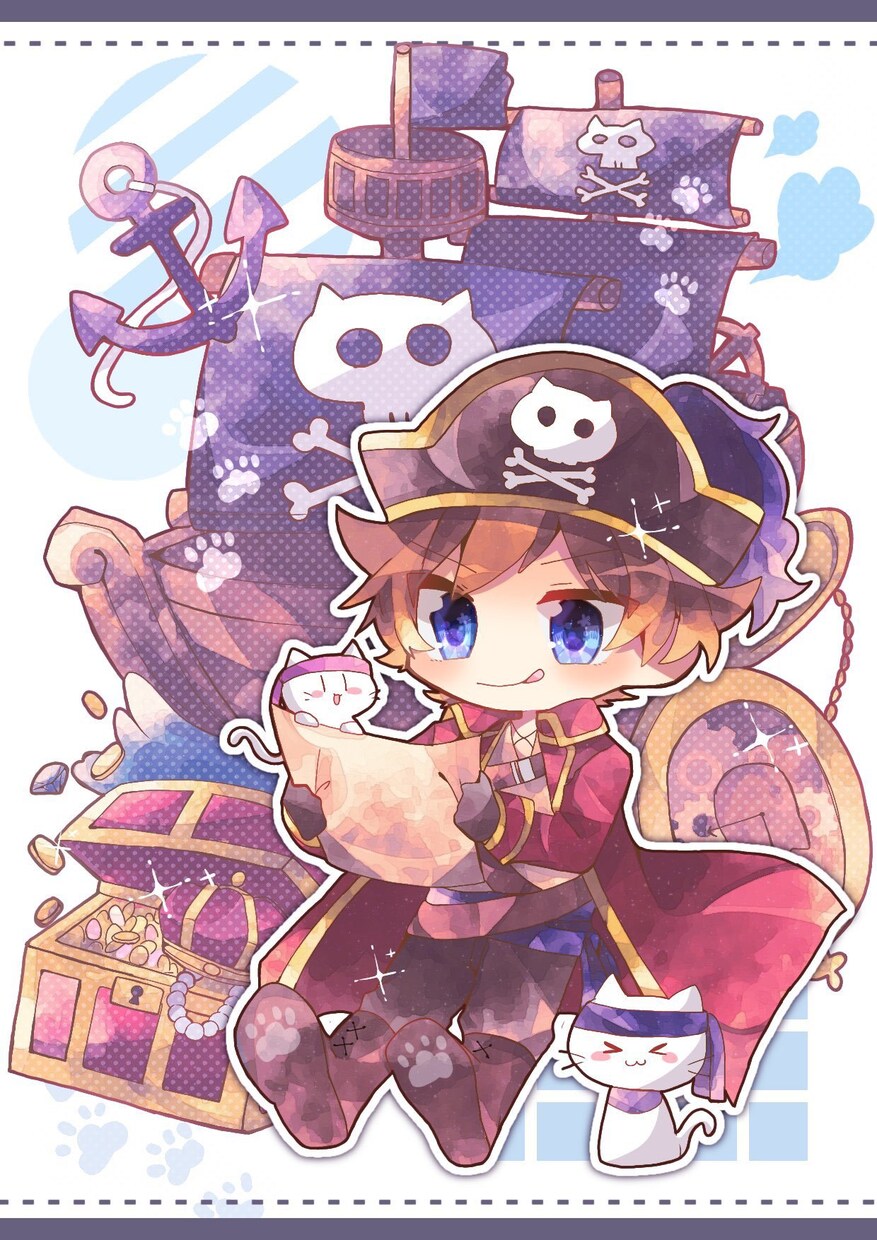 きらきら可愛いイラスト描きます デフォルメ(得意)〜等身絵まで対応します！ イメージ3