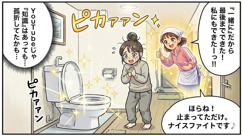 清掃歴16年の現役のプロがトイレ掃除音声を届けます なぜプロの掃除は早いのか？音声を聞いてその魔法が再現できます イメージ6