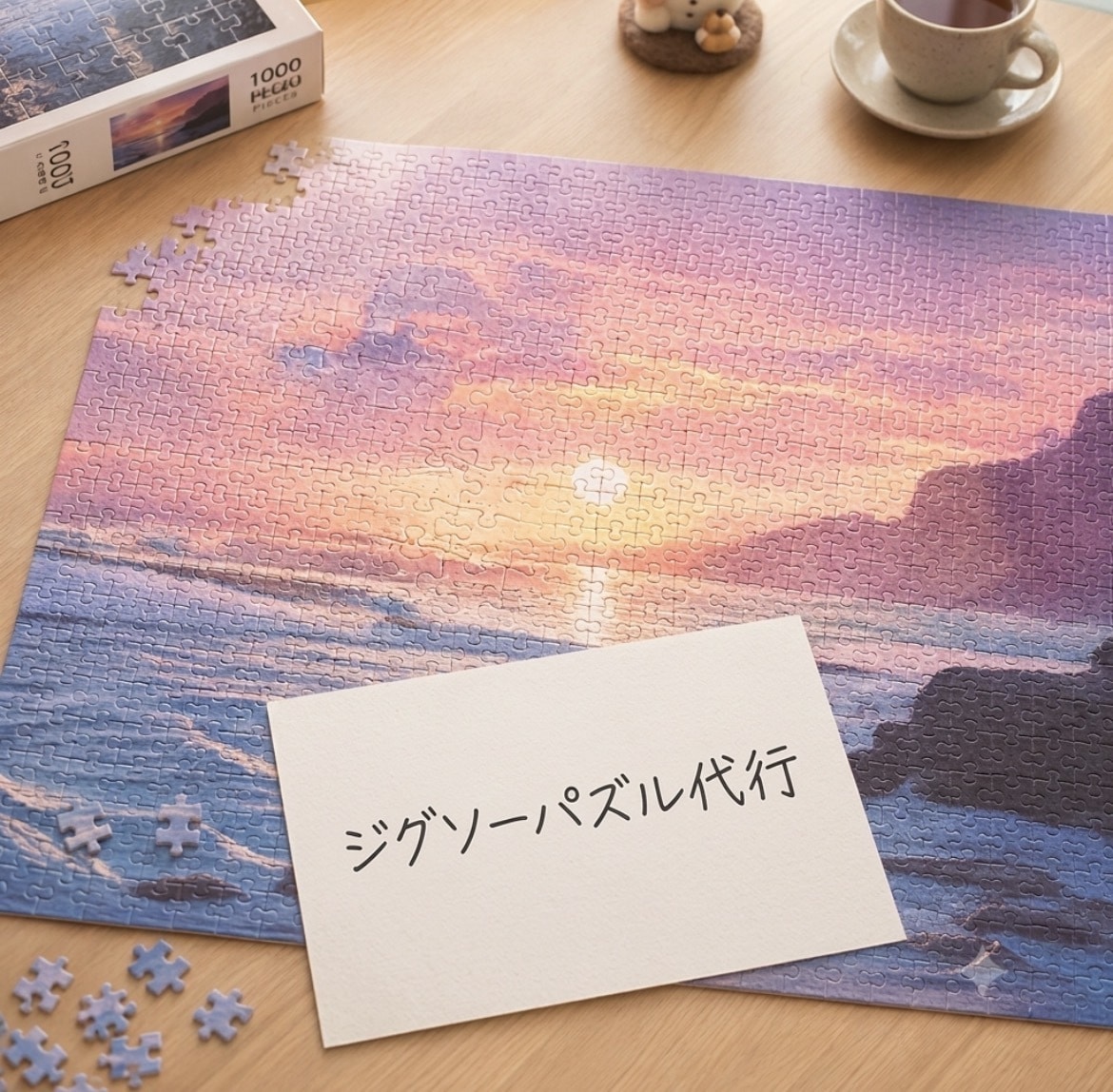 ジグソーパズル制作代行いたします パズル好きが丁寧に！完成まで責任を持って制作します！ イメージ1
