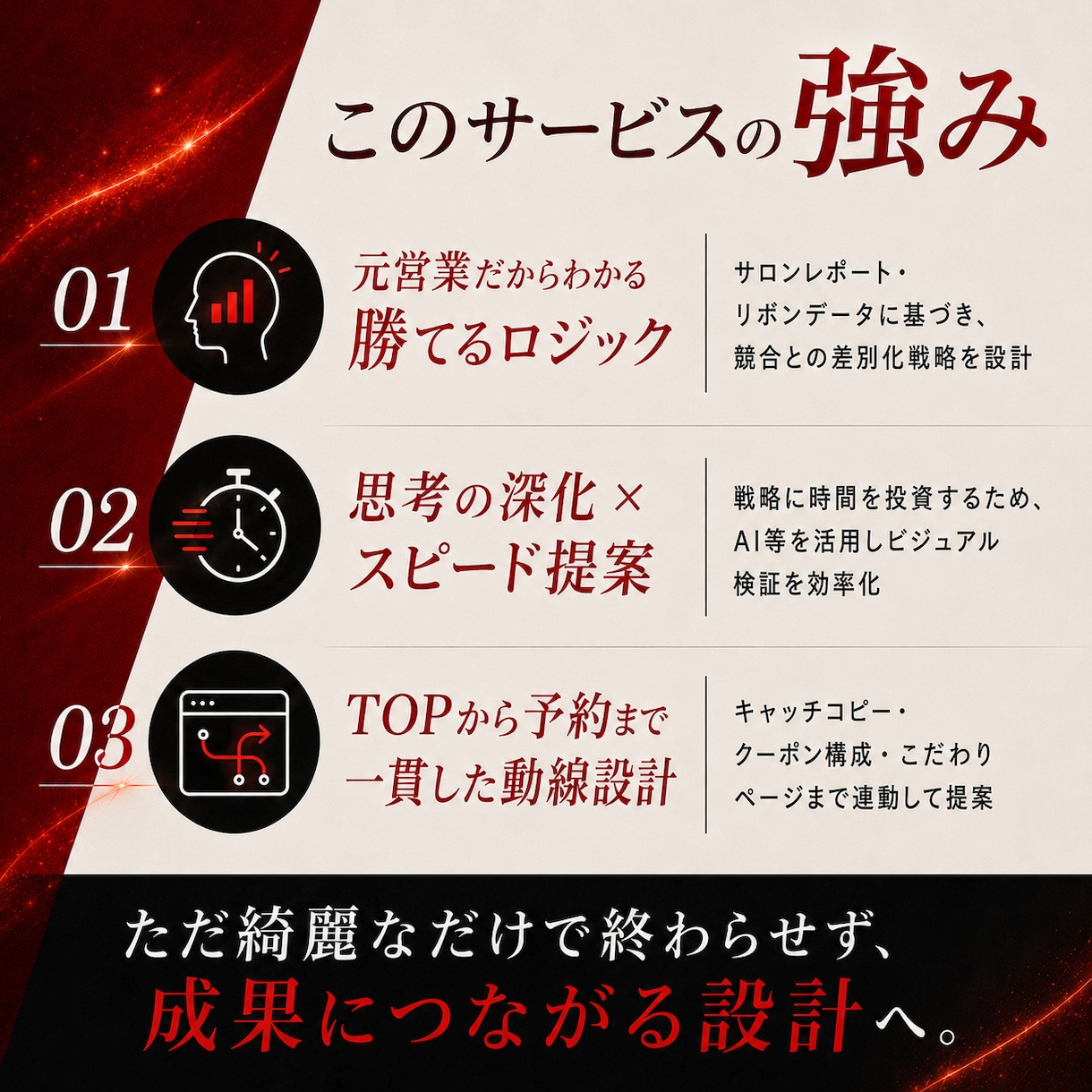ホットペッパービューティーTOP画像を制作します "愛する人を必ず勝たせる" — 豊富なスキルで成果にこだる。 イメージ4