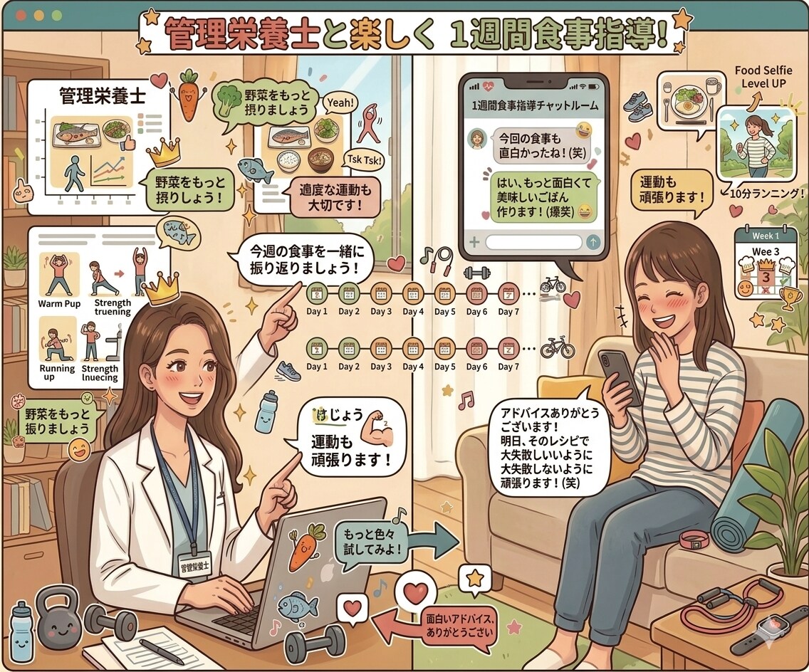 セール中！１週間チャットでダイエットサポートします １週間☆チャットでダイエット♪ イメージ4