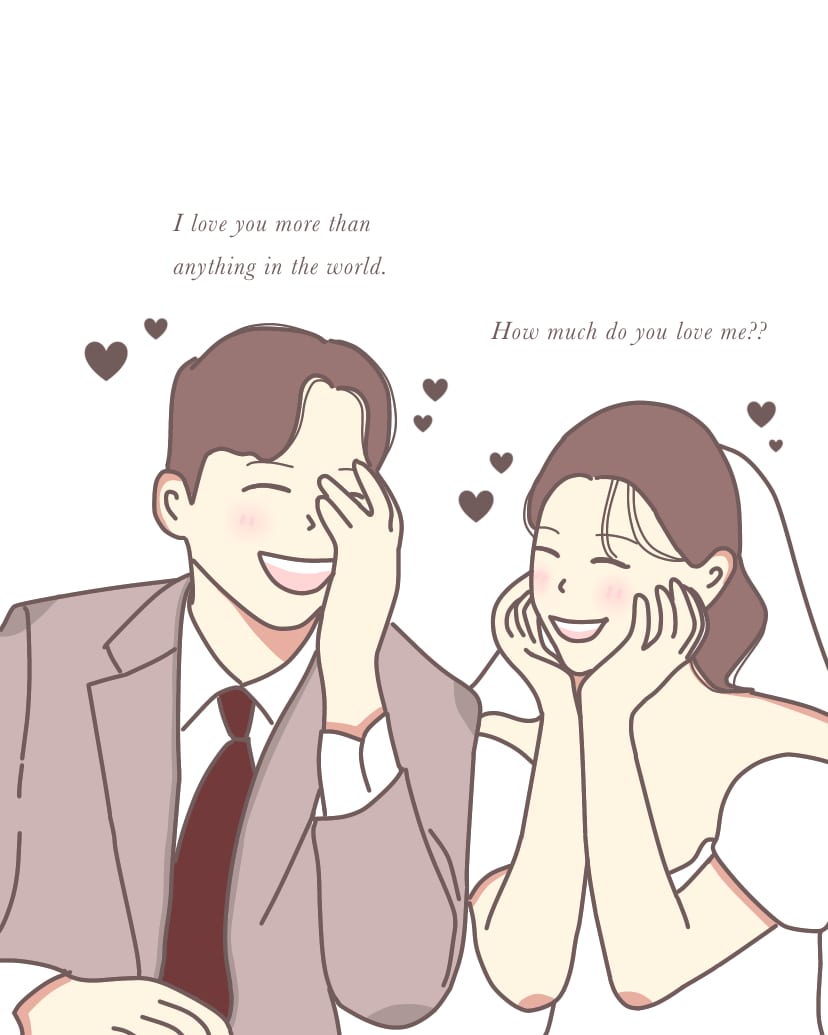 思い出の写真をそのままイラストにします SNSアイコン・結婚式・商用利用可能！あなただけのイラスト イメージ2