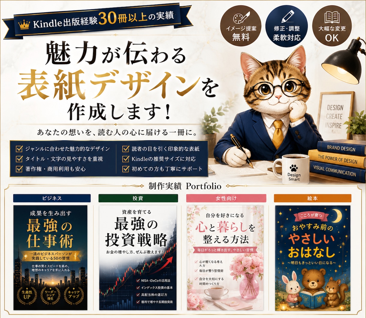 あなたのイメージをKindle表紙にします あなたのイメージを、読まれる一冊の表紙へ。 イメージ1
