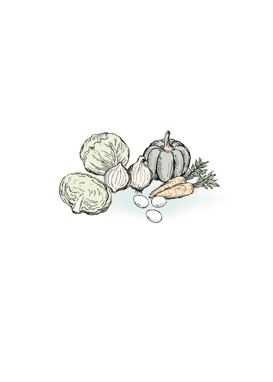 美味しそうな食べ物のイラスト手描きで描きます メニューやチラシなど、食べたくなるようなイラストどうぞ イメージ7