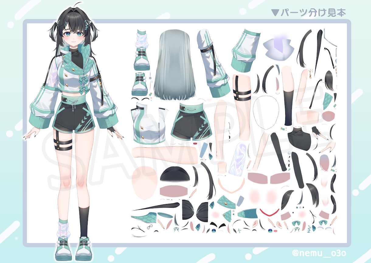立ち絵や一枚絵、ミニキャラ等を描きます 可愛く且つ綺麗めのイラストを描きます イメージ3
