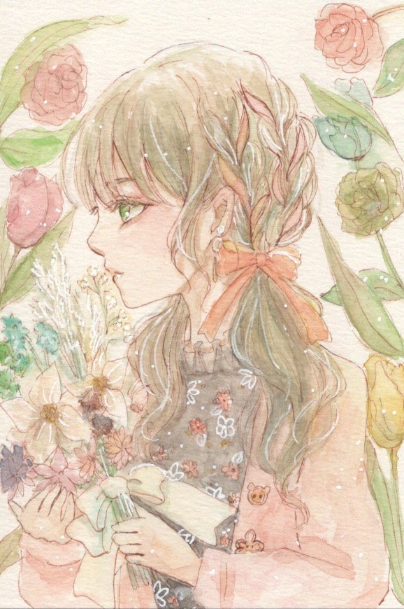 アナログの水彩画でなんでも描きます アナログの水彩画でリアルからキャラまでなんでもお描きします！ イメージ6