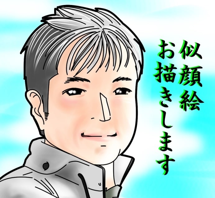 １週間以内に納品！ほどよいタッチ似顔絵お描きします 商用利用OK！名刺・アイコン・YouTubeなど利用様々OK イメージ2