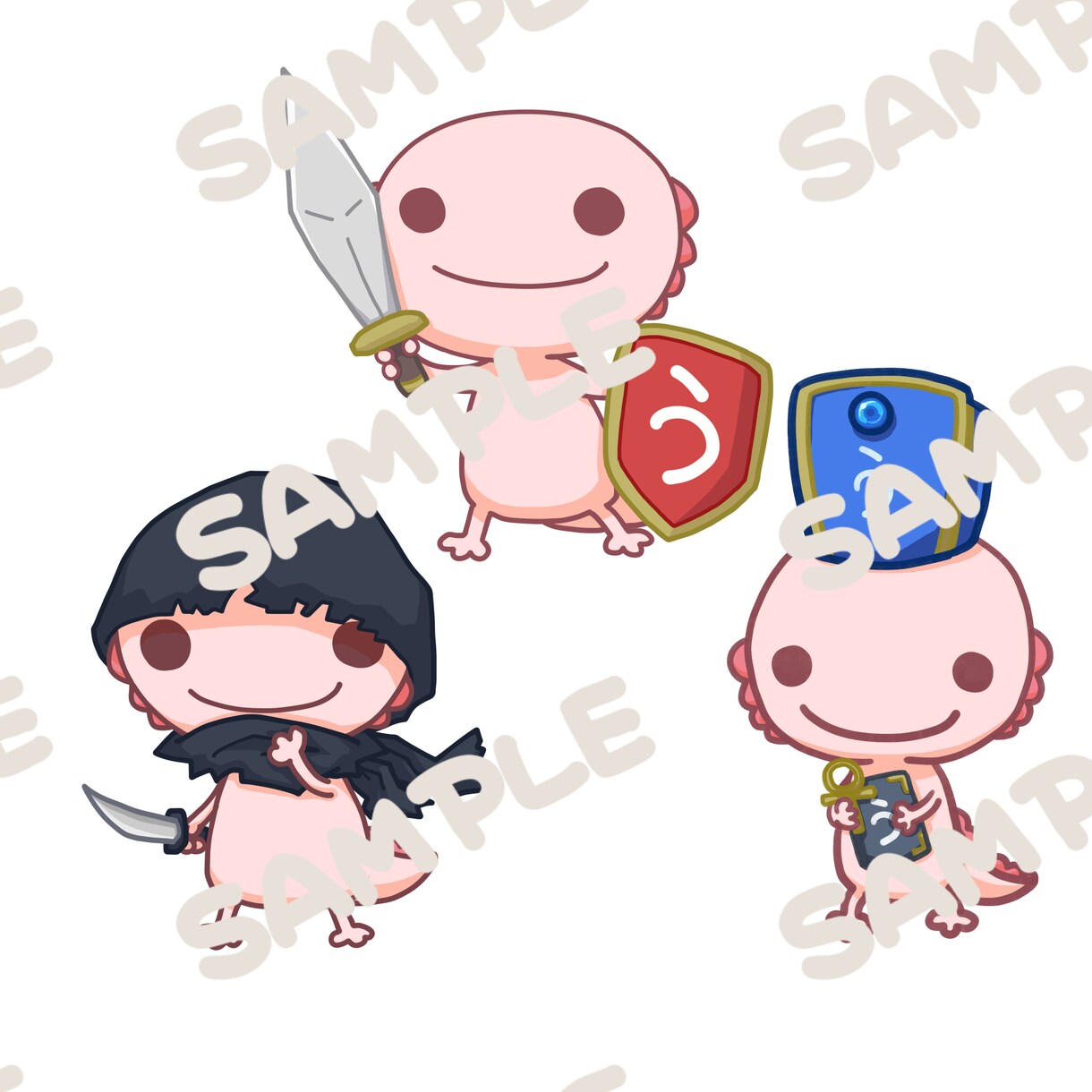 デフォルメキャラクターのアイコン描きます SNSやブログのアイコンに♪ 動物などもOK！ イメージ4