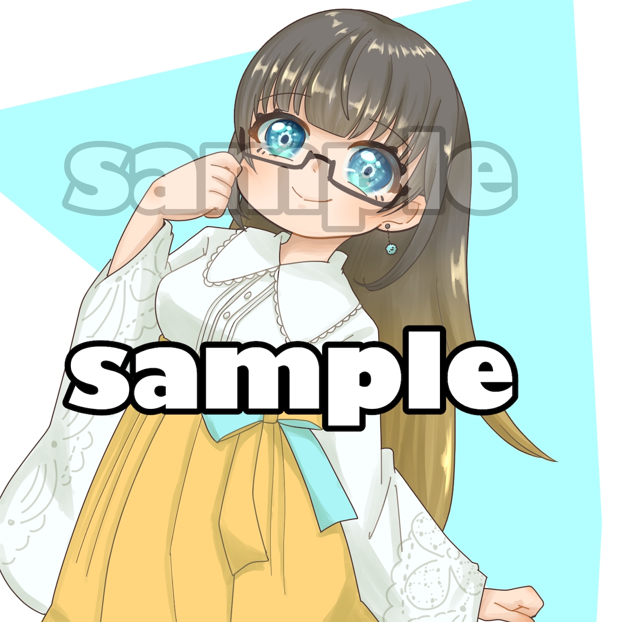 可愛くて目をひくようなイラスト描きます Vtuber、ゲーム実況者、配信者の顔となる立ち絵に！ イメージ2