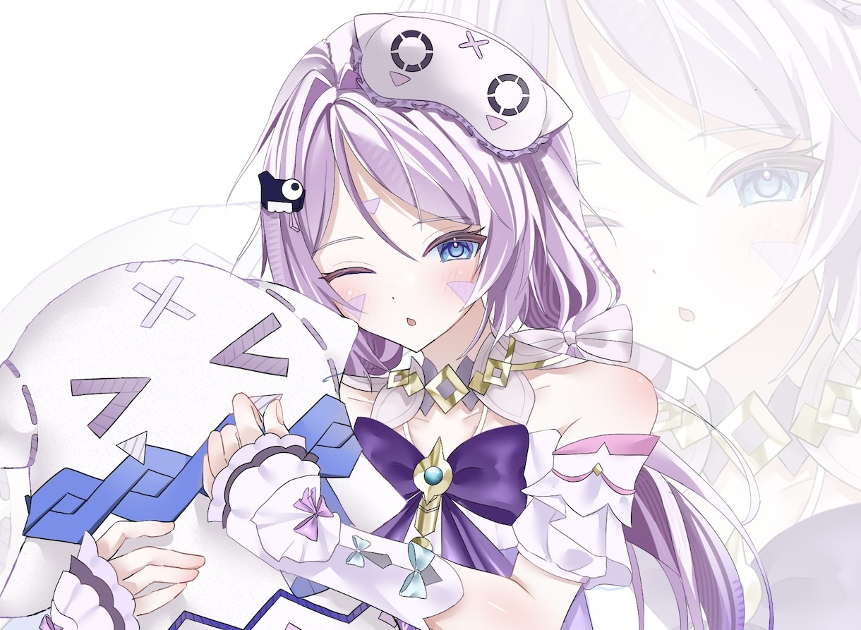 可愛らしいイラスト描きます アイコン、立ち絵、一枚絵を描かせていただきます♪ イメージ1