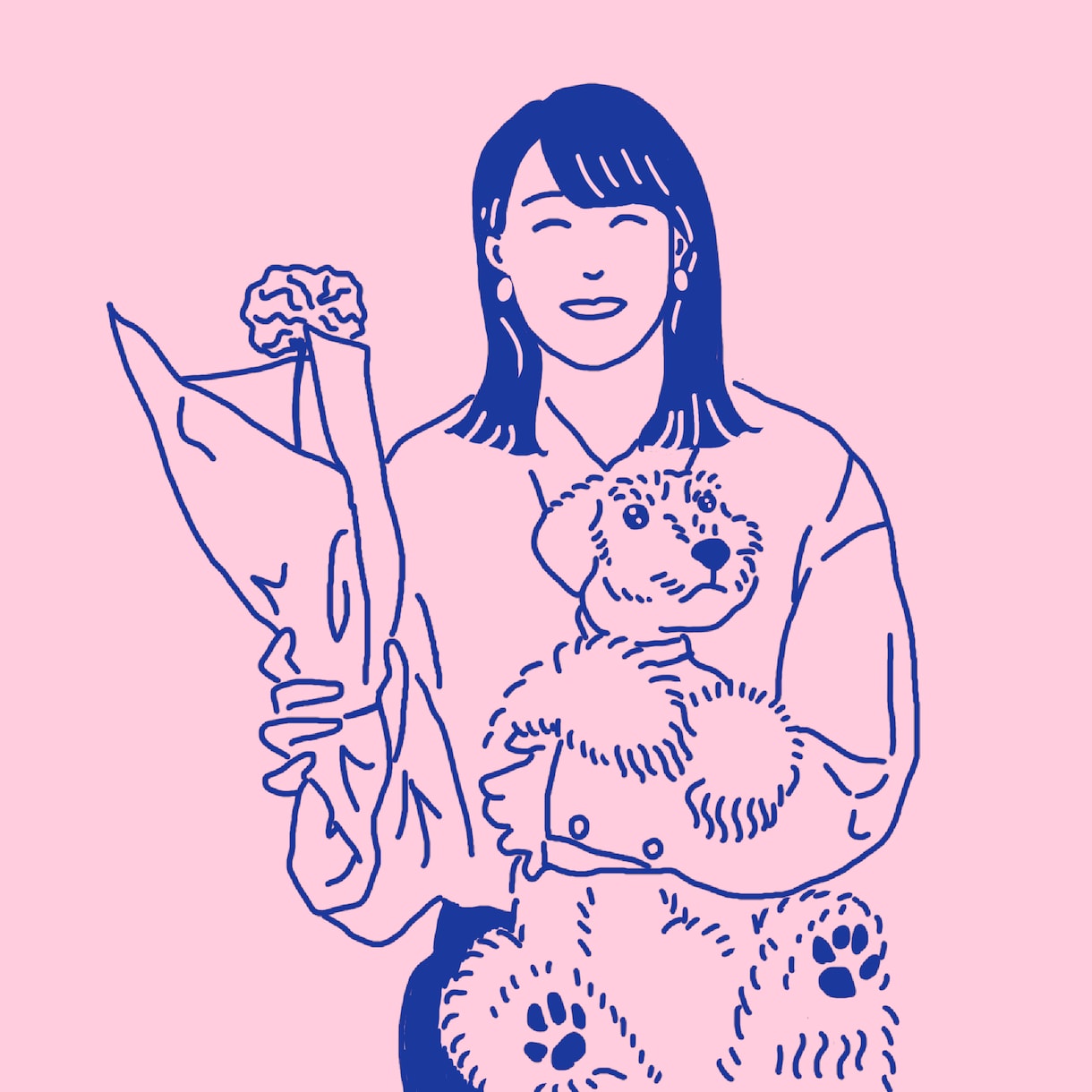 シンプルかわいい似顔絵を描きます お写真を元にイラストを作成。ブログやSNSのアイコンに！ イメージ6