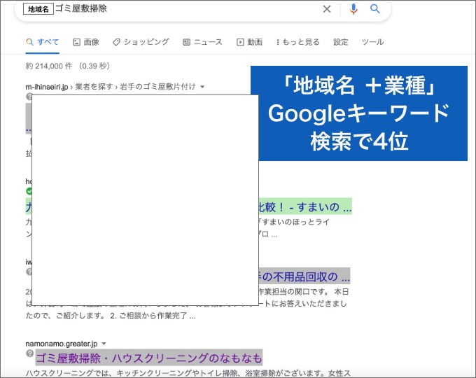 丸投げOK!地域集客特化のホームページ作成します ローカルSEO対策/丸投げ可/アフターフォロー有り イメージ6