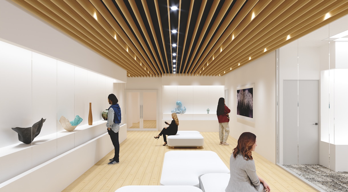 オフィス・店舗3Dパースをリアルに表現しますます 図面があれば短納期で対応可能です。動画制作もご相談可。 イメージ1