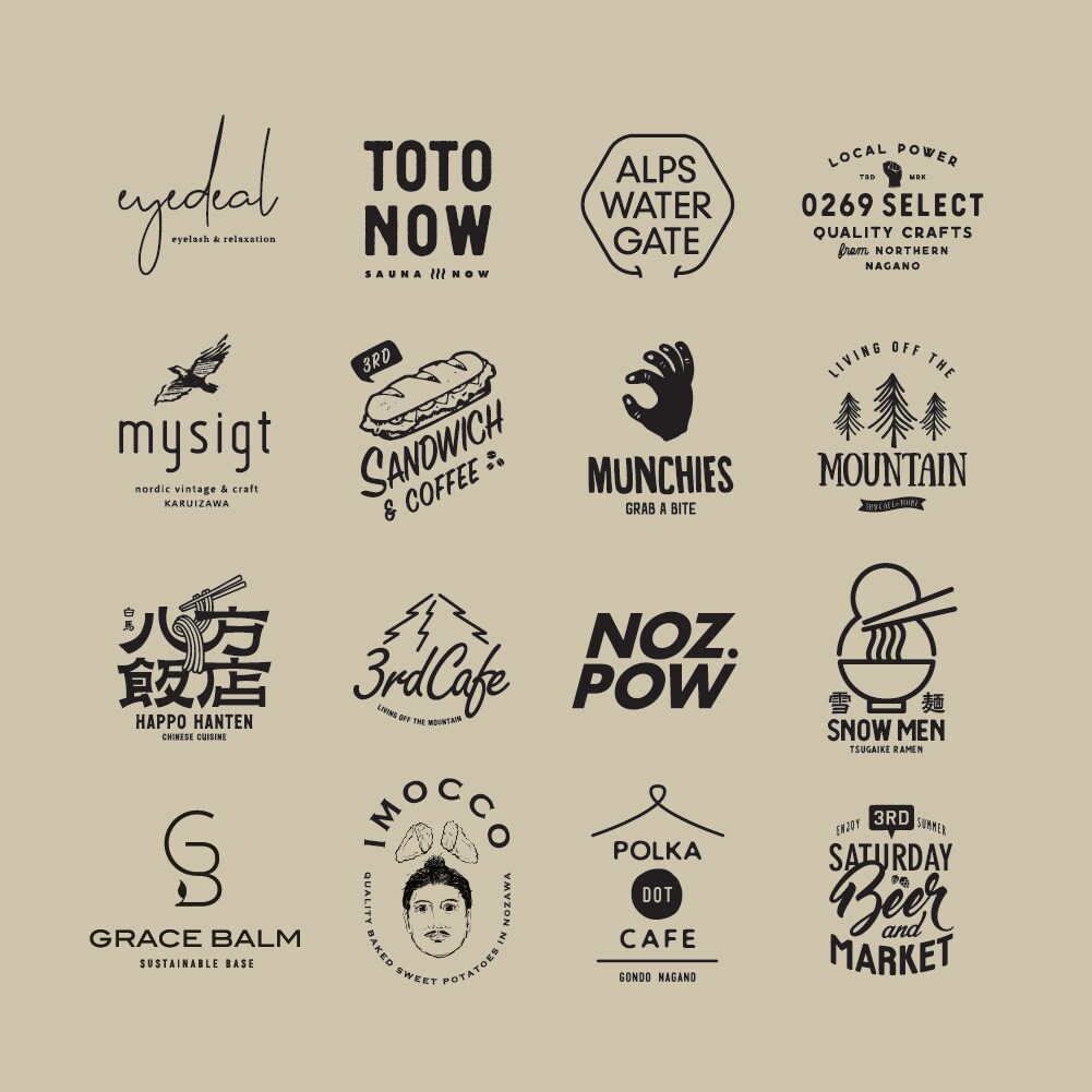 海外ブランドの様なLOGOを作ります カフェやアパレルなど、シンプルでアメリカンなロゴ専門 イメージ9