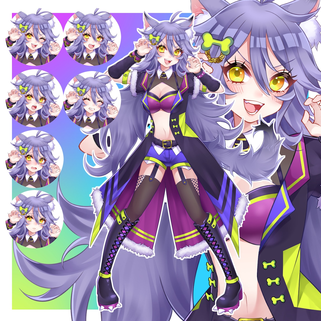 キャラクターデザイン承ります 自分のオリジナルキャラクター作ってみませんか？ イメージ3