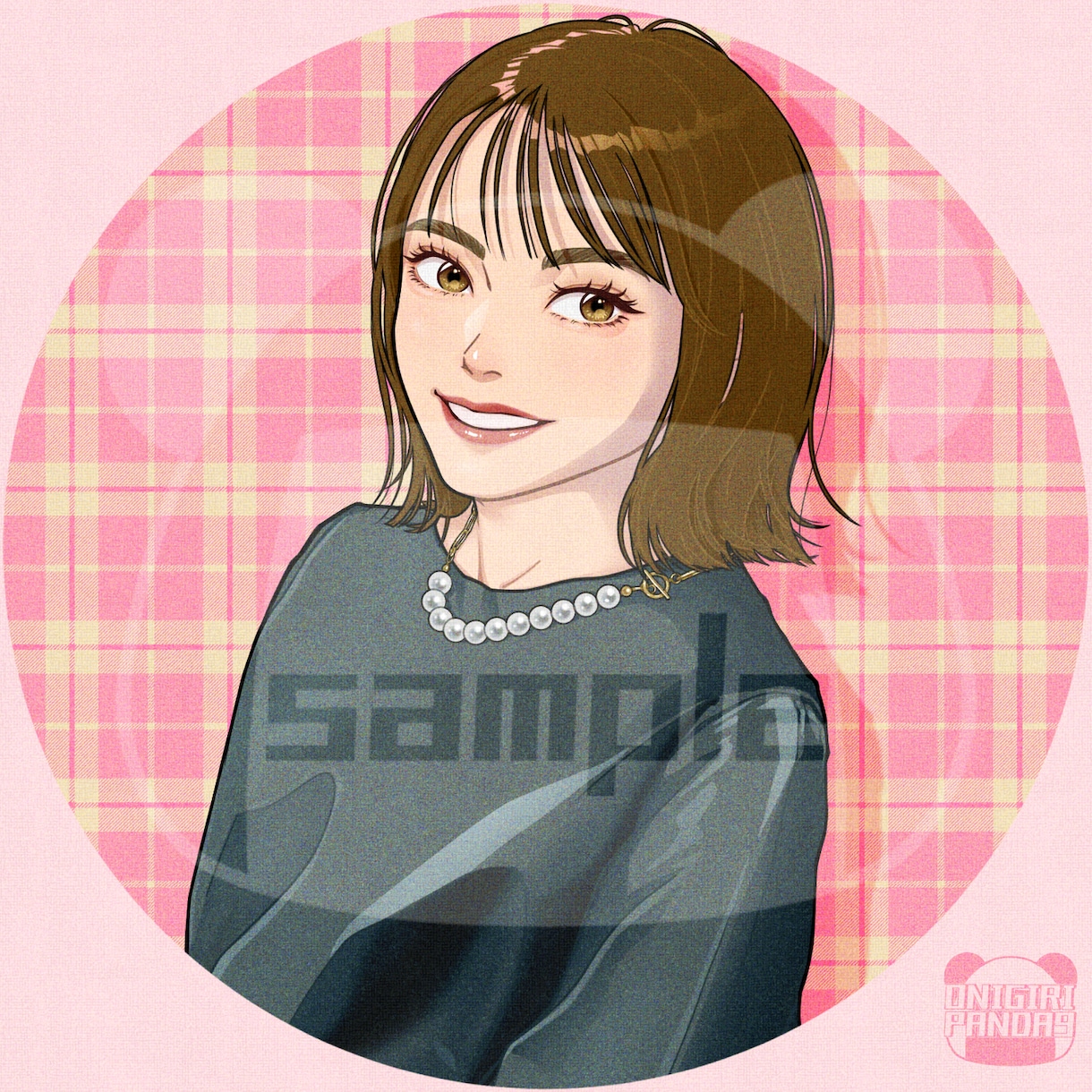 似顔絵アイコン描きます あなただけの似顔絵。SNSアイコンや名刺、プレゼントに！ イメージ2