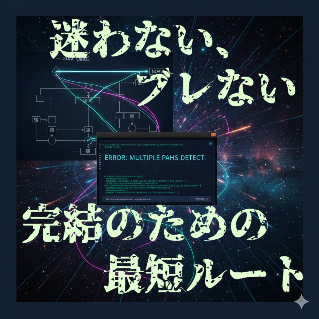 エタり撲滅！結末から逆算で長編完結ビジョン考えます 結末を決めれば矛盾は消える。逆算で長編を完結させる論理設計。 イメージ1