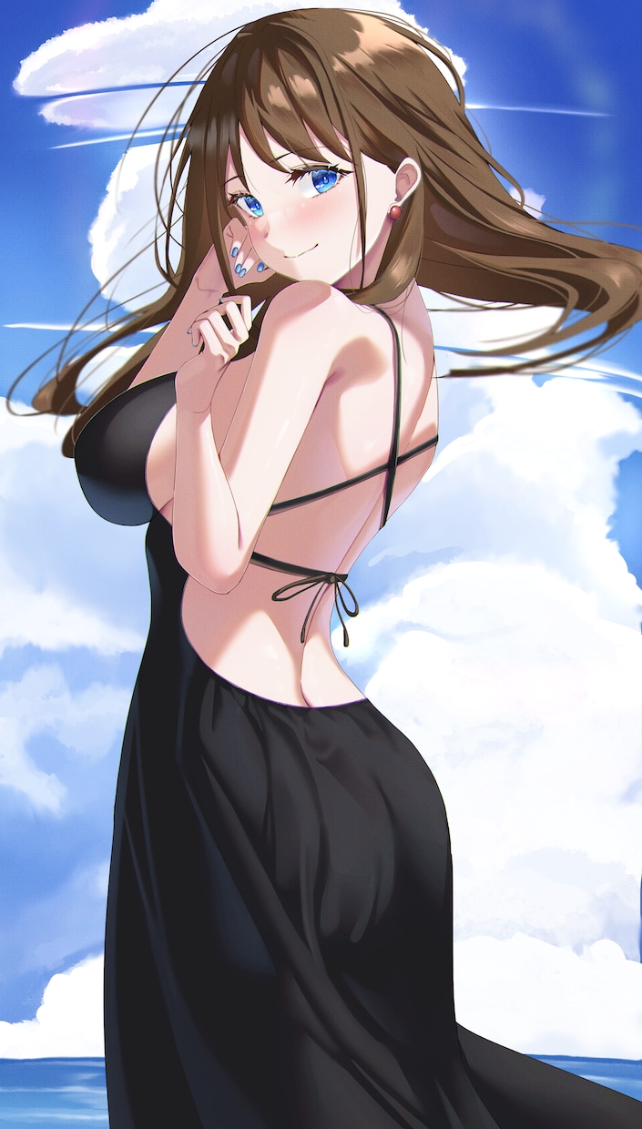 三面図、立ち絵、デザイン等を描きますます 綺麗系なかっこいい女性キャラを描きます！ イメージ6