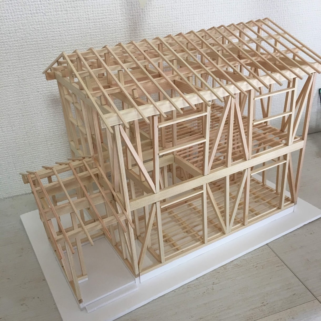 46条壁量計算をします ２階建てまでの木造住宅の壁量計算をします。 イメージ1