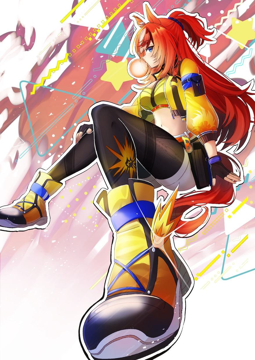 ご希望のイラスト一枚絵で描きます キラキラしたアニメ塗りとブラシ塗りを使ったイラストを描きます イメージ4