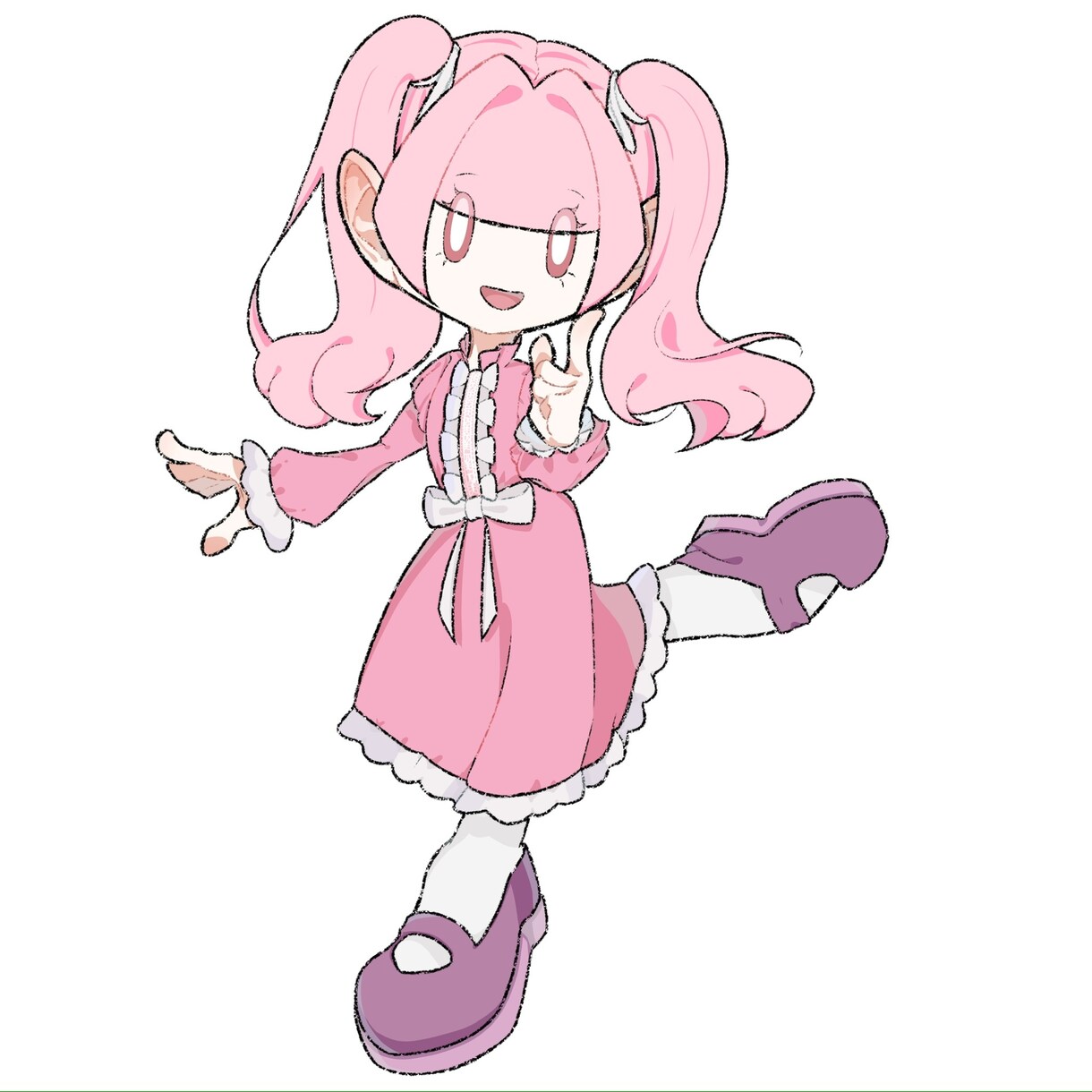 SD・デフォルメ全身イラストを描きます 優しい色合いと線で、貴方だけの"かわいい"を形にします！ イメージ2